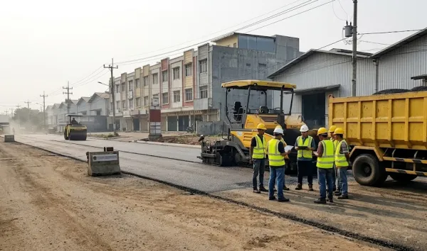 survei gratis sebagai layanan jasa pengaspalan di Tangerang oleh PT. Kerajaan Aspal Indonesia