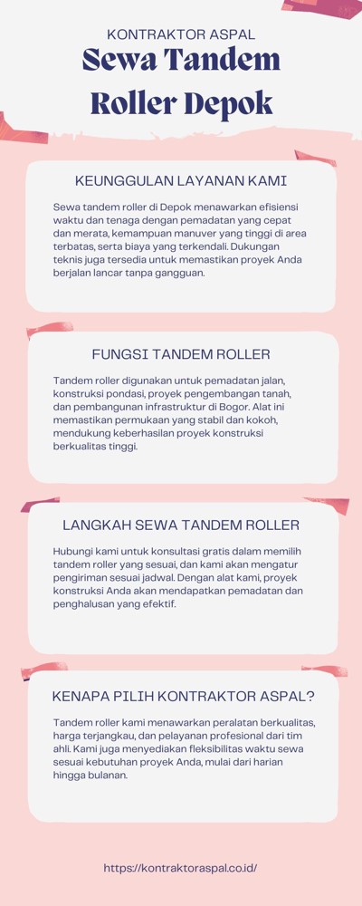 Sewa Tandem Roller Depok