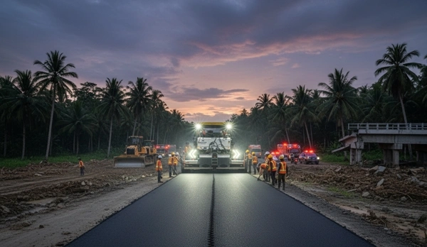 Metode Pengaspalan Cepat untuk Jalan Darurat