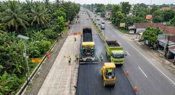 jasa pengaspalan hotmix sumedang